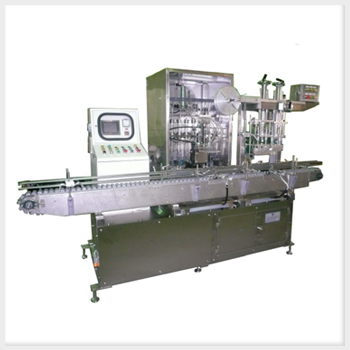 Sulphuric Acid Injecting and Aluminum Foil Sealing Machine For Motorcycle Battery